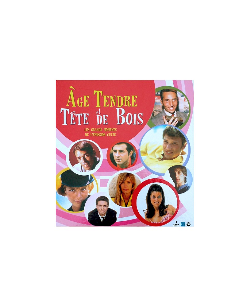 Livre-3 DVD DIVERS ARTISTES / Âge Tendre et Tête de Bois - Les grands moments de l'émission culte (2011)