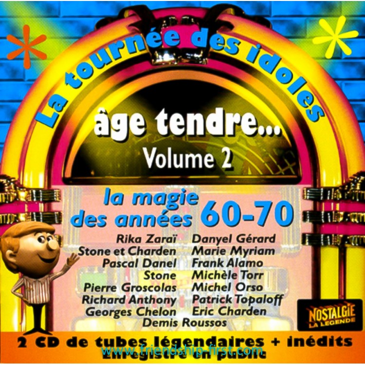 Coffret 2 CD Divers artistes / Âge Tendre... Volume 2 (2007))