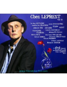 ALLAIN LEPREST & DIVERS ARTISTES / CHEZ LEPREST VOL.2 + PHOTO-CADEAU