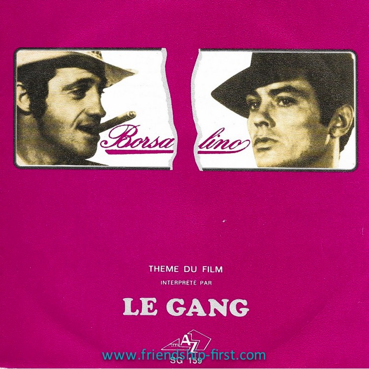 Disque 45 Tours Le Gang / Borsalino (1970)