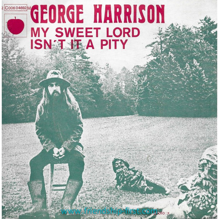 Disque 45 Tours George Harrison / My Sweet Lord (1970)