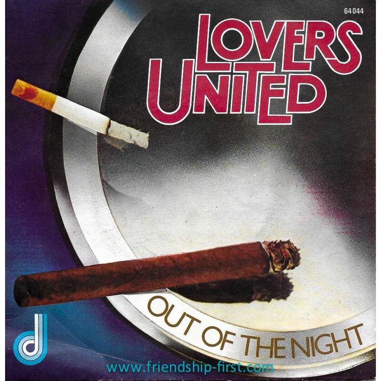 Disque 45 Tours Lovers United / Out of the Night (1978)
