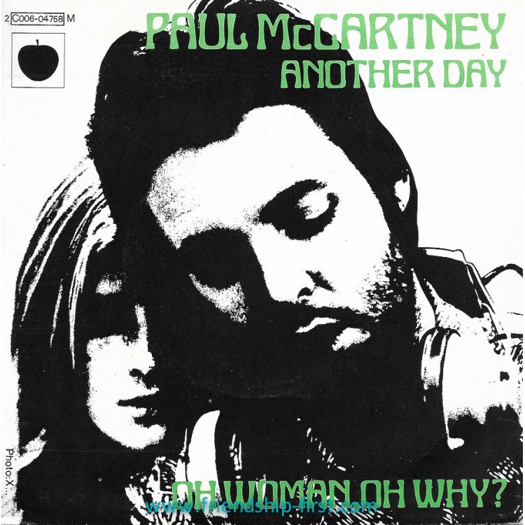 Disque 45 Tours Paul Mc Cartney / Another Day (1971)
