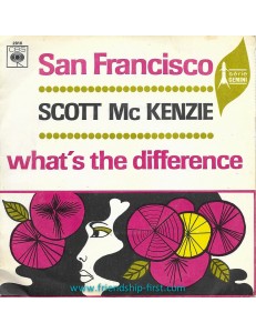 Disque 45 Tours Scott Mc Kenzie / San Francisco (1967)