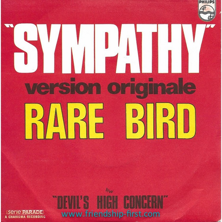 Disque 45 Tours Rare Bird / Sympathy (1970)