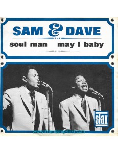 Disque 45 Tours Sam & Dave / Soul Man (1967)