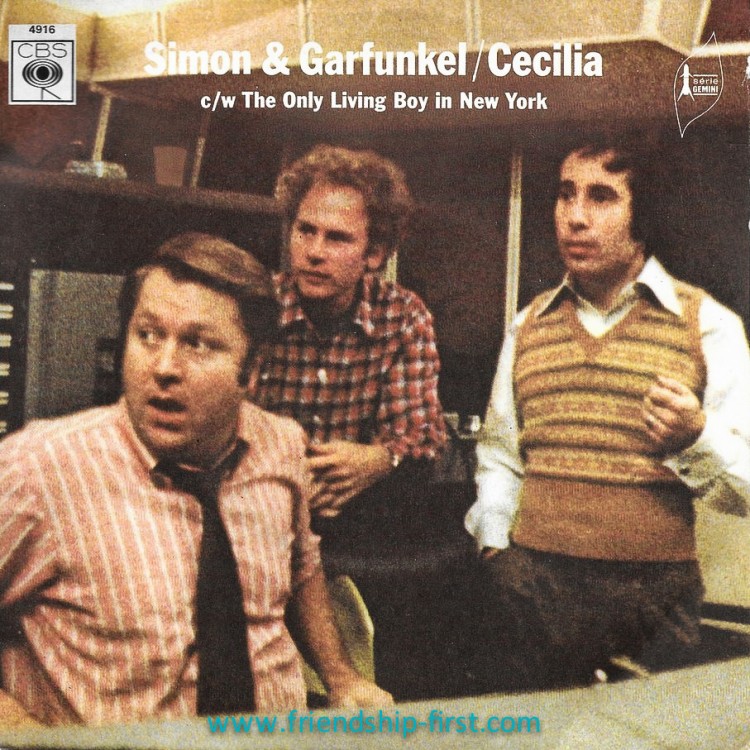 Disque 45 Tours Simon & Garfunkel / Cecilia (1969)