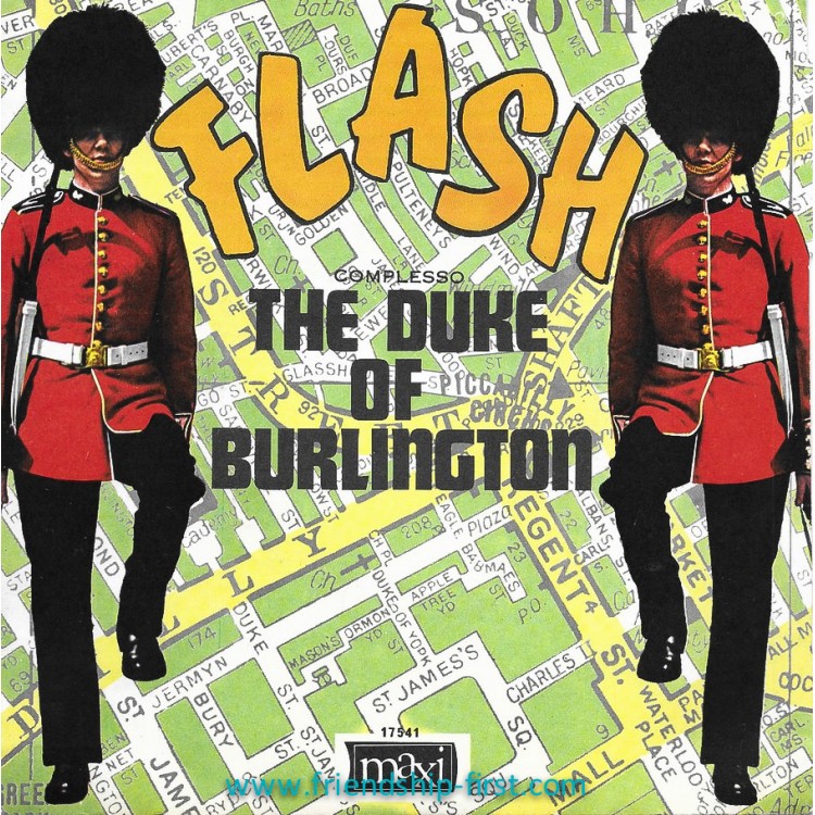Disque 45 Tours The Duke of Burlington / Flash (1970)