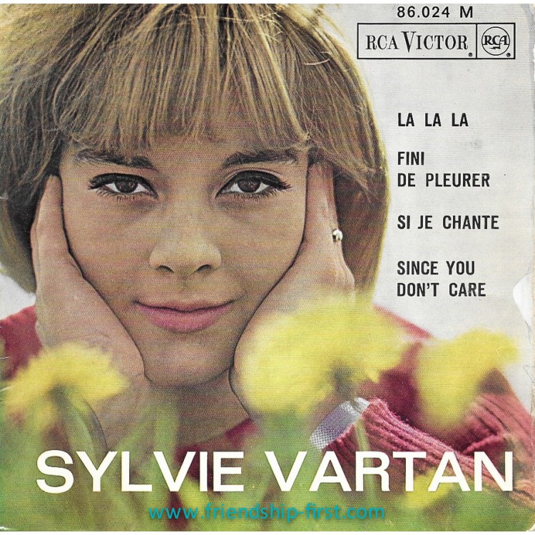Disque 45 Tours Sylvie Vartan / La la la (1963)