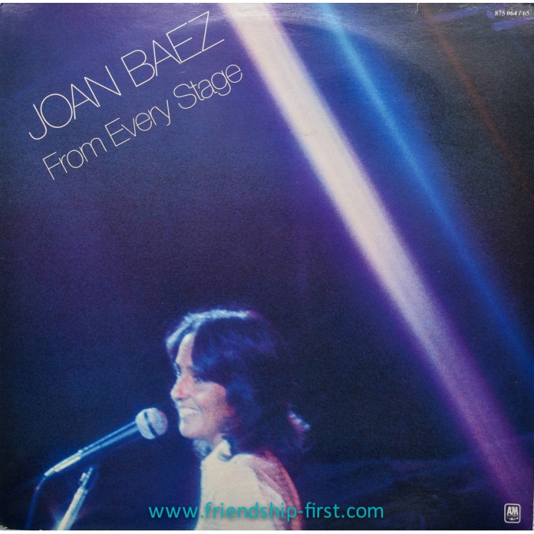 Double disque 33 Tours Joan Baez / From Every Stage (1976)