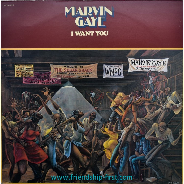 Disque 33 Tours Marvin Gaye / I Want You (1976)
