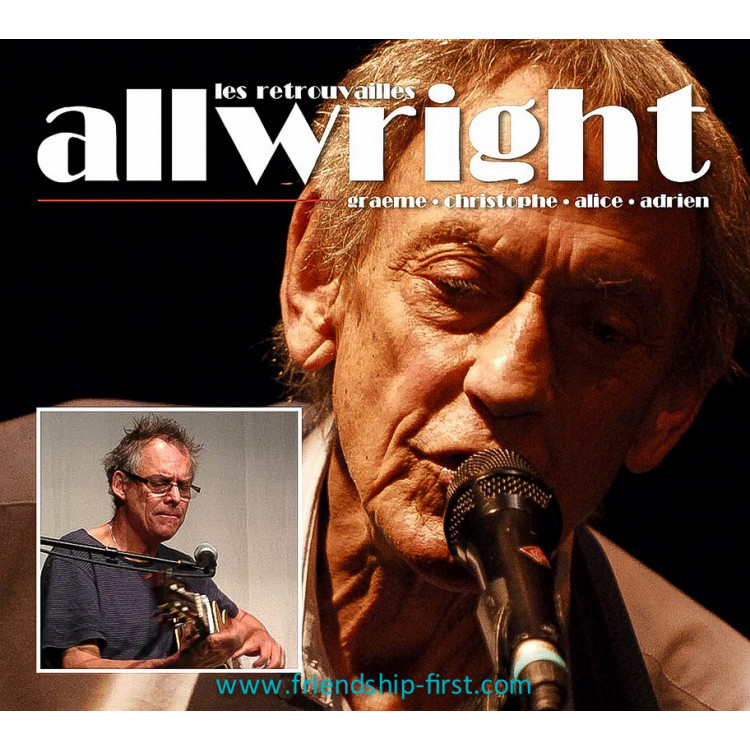 Coffret 2 CD Graeme Allwright, Christophe, Alice & Adrien Allwright / Les retrouvailles Allwright (2022)