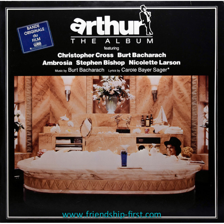 Disque 33 Tours de Burt Bacharach / Arthur (B.O. du film de Steve Gordon) (1981)
