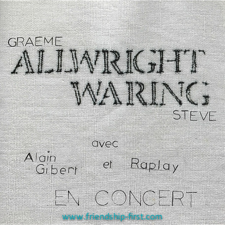 CD Graeme Allwright & Steve Waring "En concert" (2012)
