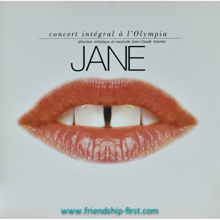 jane birkin / jane concert integral a l'olympia coffret 2 CD 1996