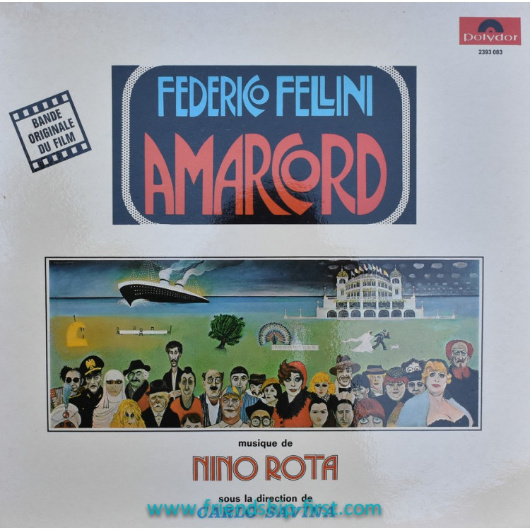Disque 33 Tours Carla Savina / Amacord Film de Federico Fellini (1974)