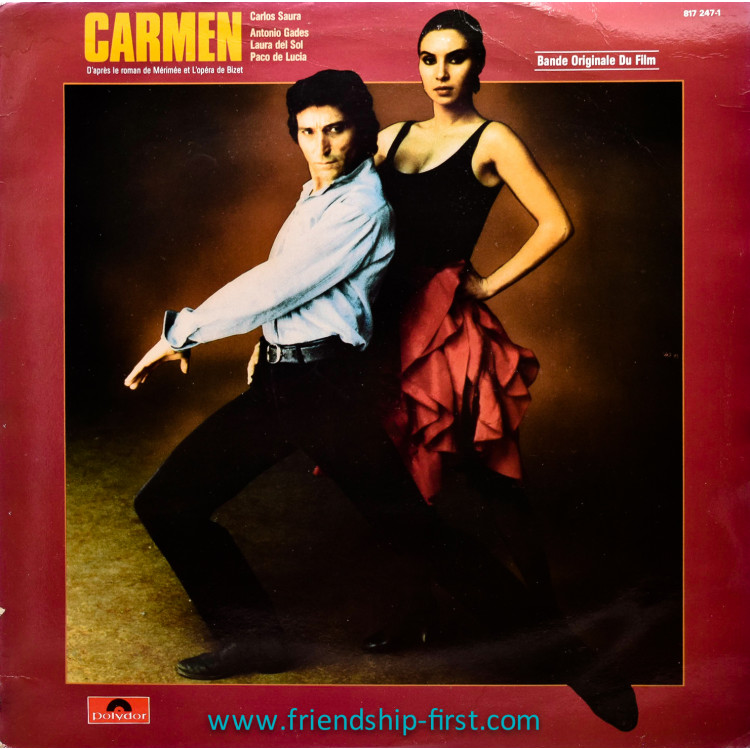 Disque 33 Tours Paco de Lucia & divers artistes / Carmen (B.O. du film de C. Saura) (1983)