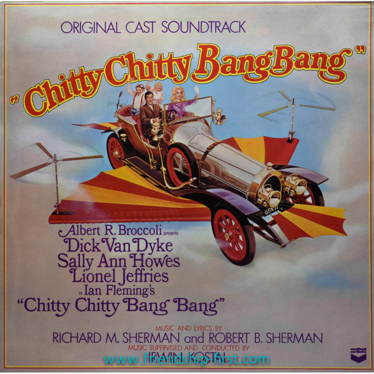 dick van dyke sally ann howes lionel jeffries chitty chitty bang bang 33 Tours 1968
