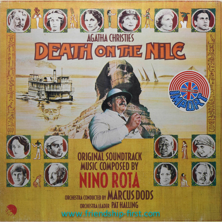 Disque 33 Tours Marcus Dods & His Orchestra / Death On The Nil (B.O. du film de J. Guillermin) (1978)
