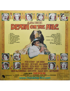 Disque 33 Tours Marcus Dods & His Orchestra / Death On The Nil (B.O. du film de J. Guillermin) (1978) verso