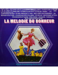 Disque 33 Tours Richard Rodgers / La mélodie du bonheur (V.F. du film de R. Wise (1965)