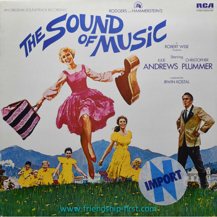 Disque 33 Tours Richard Rodgers / The Sound of Melody (B.O. du film de R. Wise) (1965) (UK)