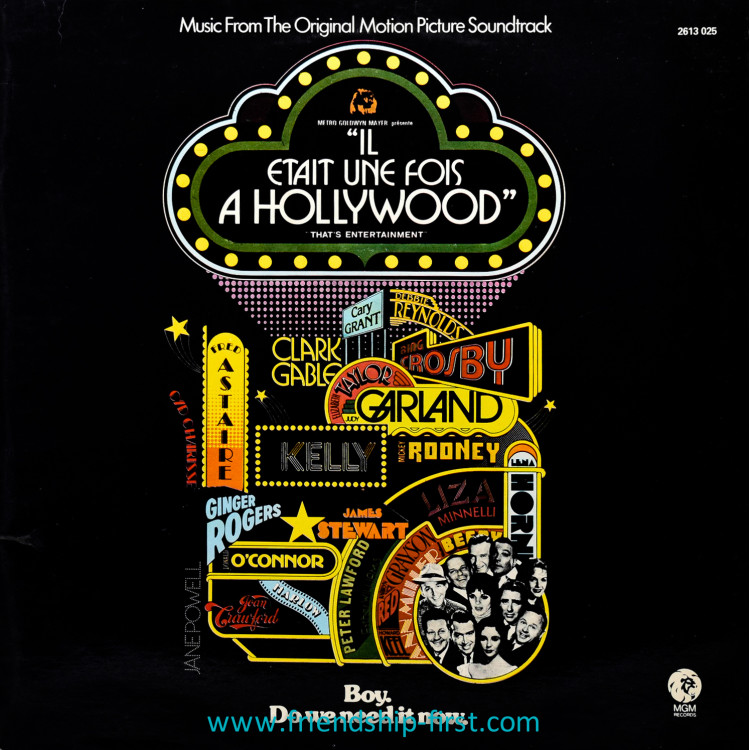 Double disque 33 Tours divers artistes / Il était une fois à hollywood (B.O. du film de J. Haley Jr) (1974)