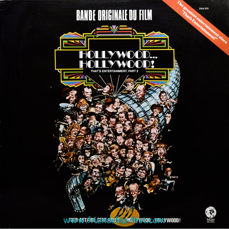 Disque 33 Tours divers artistes / Hollywood... Hollywood That's Entertainment, Part 2 (B.O. du film de G. Kelly) (1976)