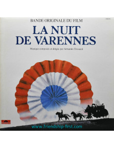 Disque 33 Tours Armando Trovaioli / La nuit de Varennes (B.O. du film d'Ettore Scola)(1982)
