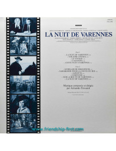 Disque 33 Tours Armando Trovaioli / La nuit de Varennes (B.O. du film d'Ettore Scola)(1982)