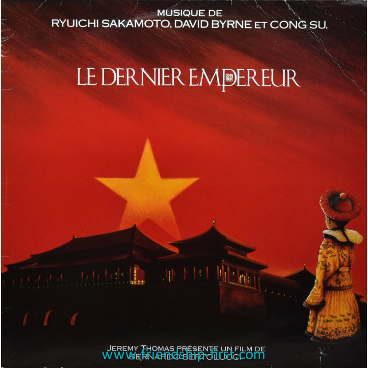 Vente 33 Tours Ryuichi Sakamoto, David Byrne & Cong Su / Le dernier empereur (B.O. du film de B. Bertolucci) (1987)