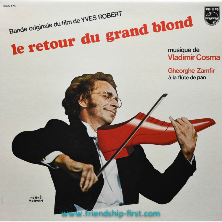 Disque 33 Tours Vladimir Cosma / Le retour du grand blond (B.O.du film) (1974)