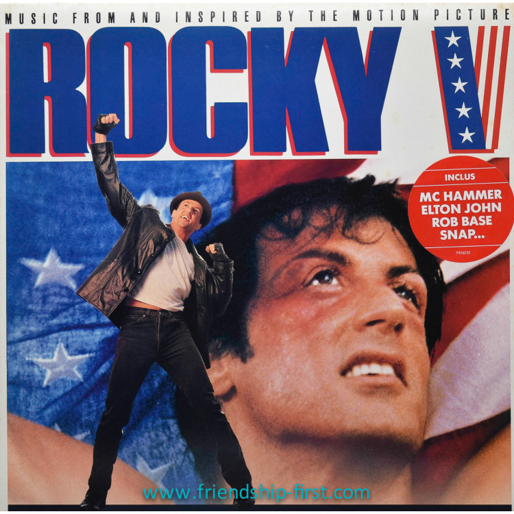 Disque 33 Tours divers artistes / Rocky V (B.O. du film de J. G. Avil (1990)