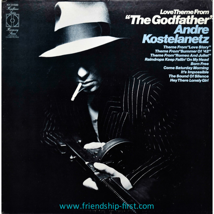 Disque 33 Tours Andre Kostelanetz / Love Theme "The God Father, Love Story... (1972)