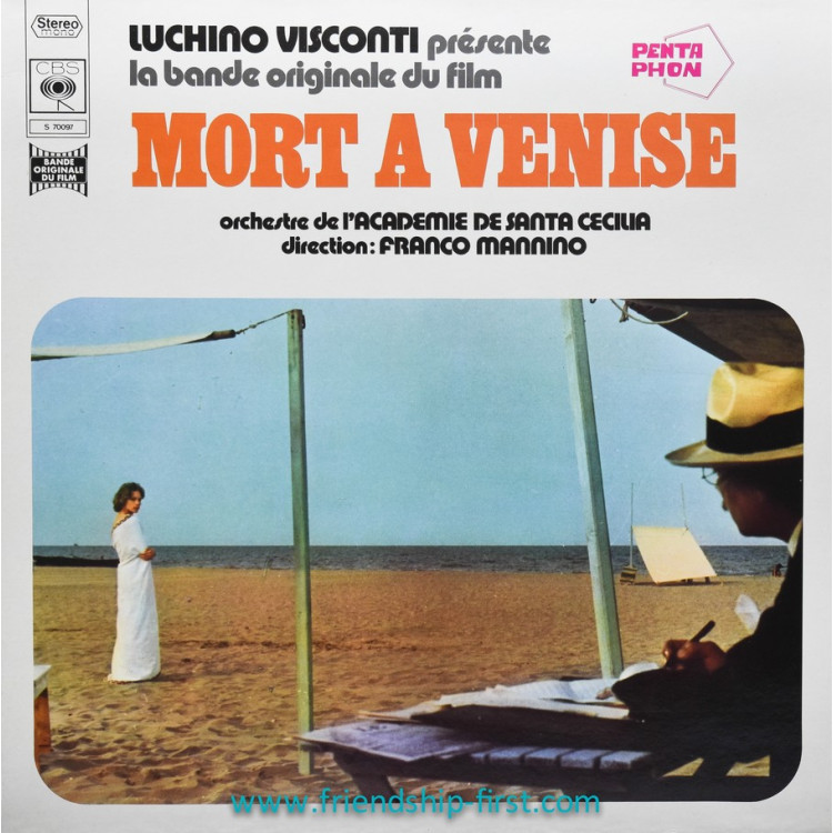 Disque 33 Tours Orchestre de l'Académie de Santa Cécilia / Mort à Venise (B.O. de L. Visconti) (1971)