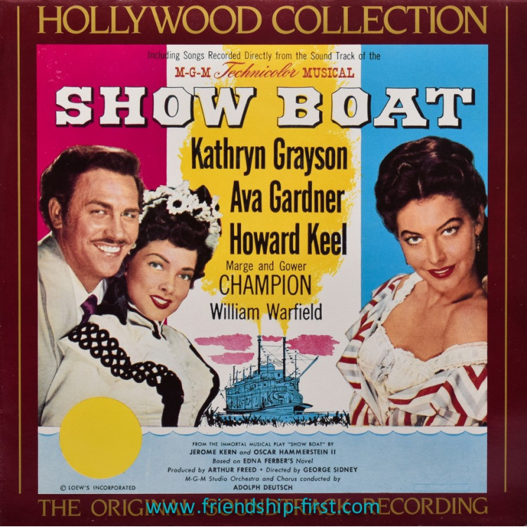 Disque 33 Tours divers artistes / Show Boat (B.O. du film de G. Sidney) (1979)