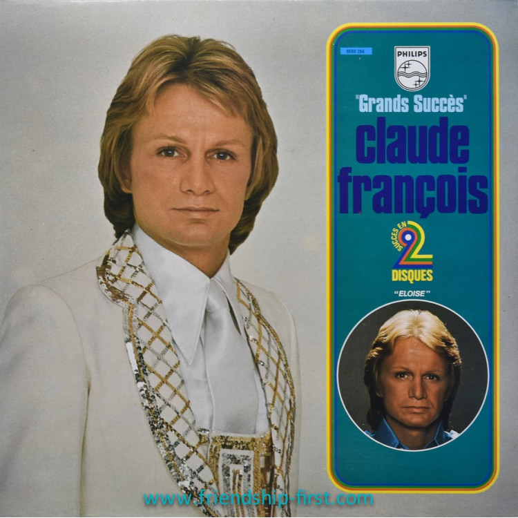 Double disque 33 Tours Claude François / Grands succès (1975)