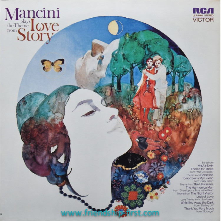 Disque 33 Tours Henry Mancini & son orchestre / Henry Mancini Plays The Theme From Love Story (1970)