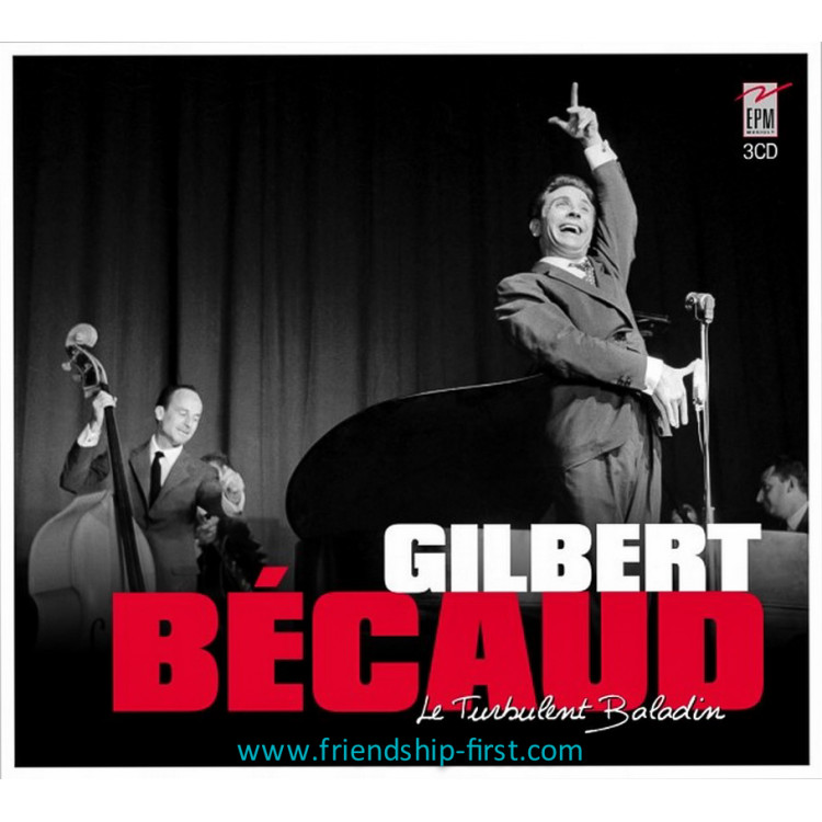 Gilbert Bécaud / Le turbulent baladin Coffret 3 CD 2016