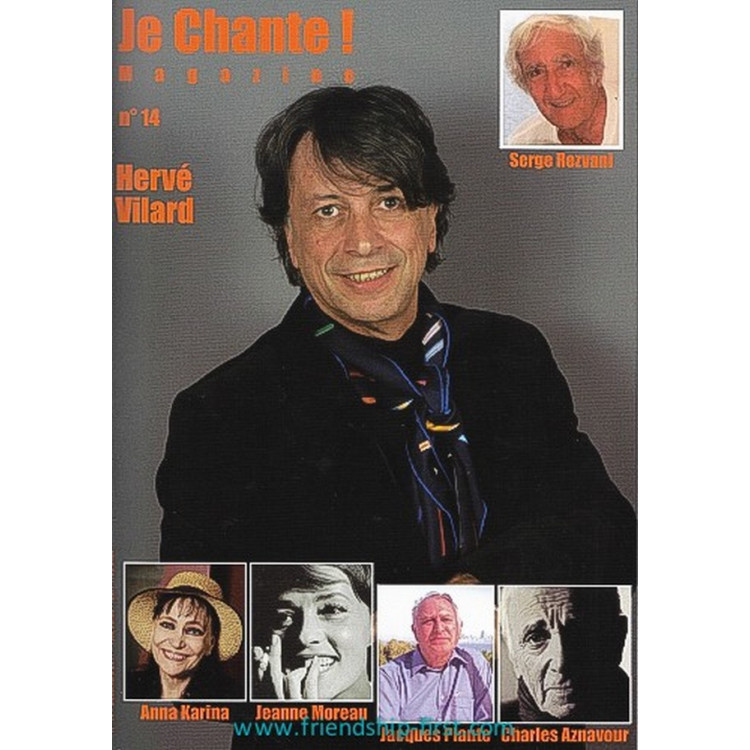 Je Chante ! Magazine N°14 Hervé Vilard janvier 2018