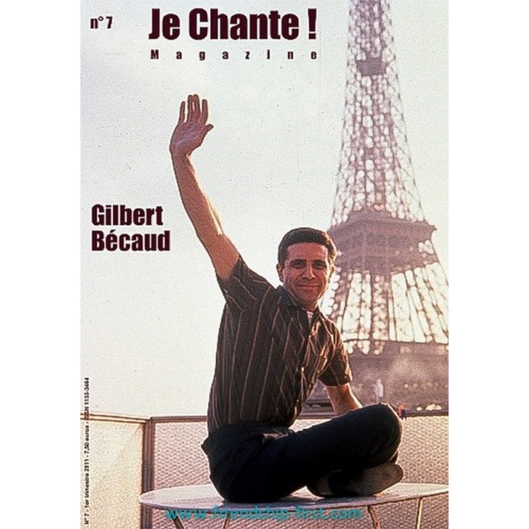 Je Chante ! Magazine N°7 Gilbert Bécaud avril 2011
