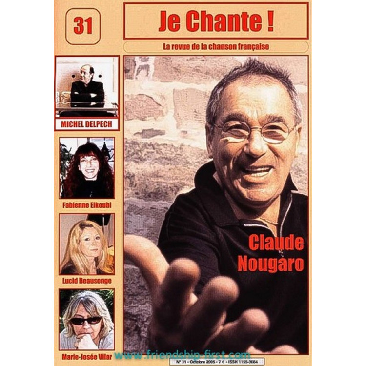 JE CHANTE ! N°31 Claude Nougaro octobre 2005