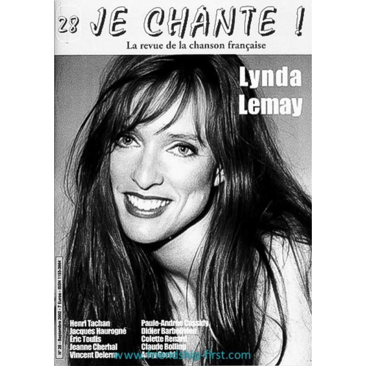 JE CHANTE ! N°28 Lynda Lemay octobre 2002