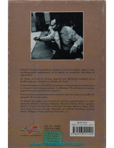 Livre Oswald D'Andréa / L'oreille en fièvre (2002) verso
