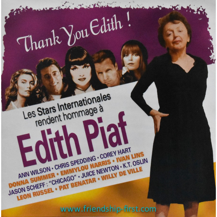 CD Divers artistes / Les stars internationales rendent hommage à Edith Piaf - Thank You Edith! (2009)