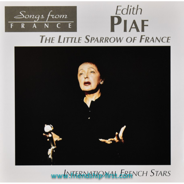 CD EDith Piaf / The Little Sparrow of France (1997)