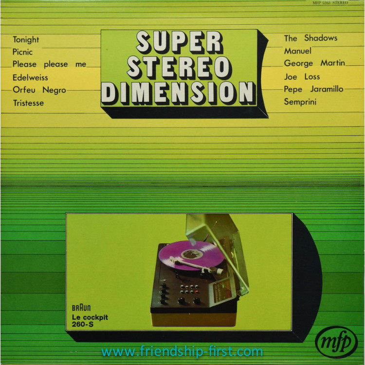 Disque 33 Tours divers artistes / Super Stereo Dimension (1972)