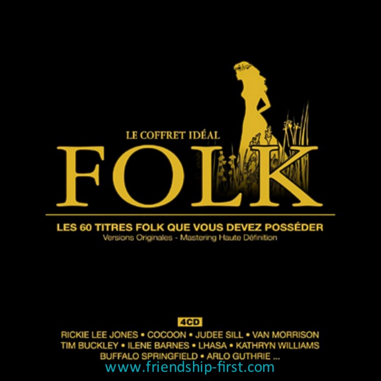 Coffret 4 CD Divers artistes / Le coffret idéal Folk (2011)