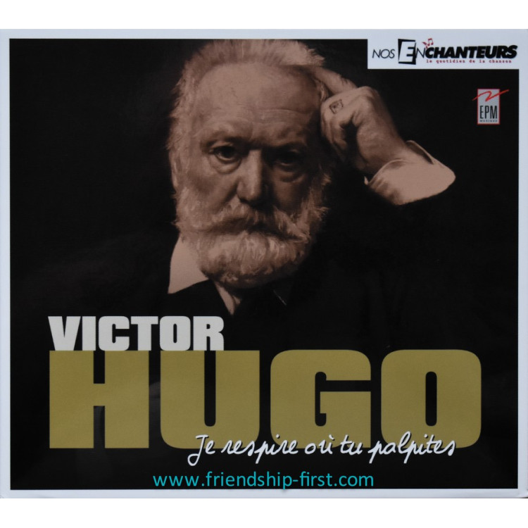Divers artistes / Victor Hugo - Je respire où tu palpites CD 2024