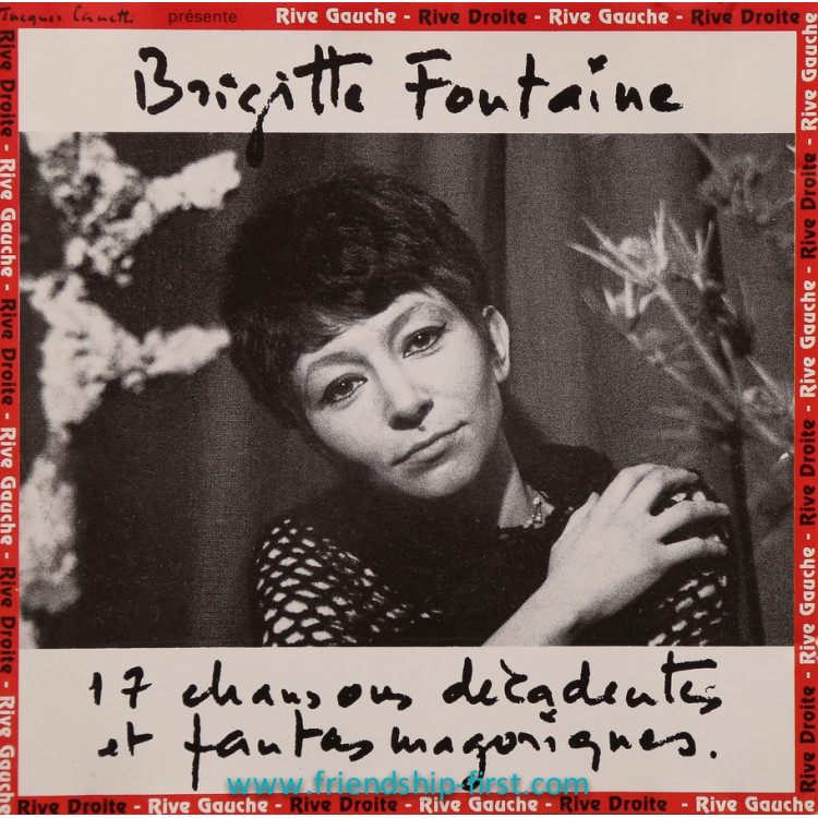 CD Brigitte Fontaine : 17 chansons décadentes et fantasmagoriques (1990)